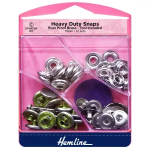 Hemline Heavy Duty Snaps