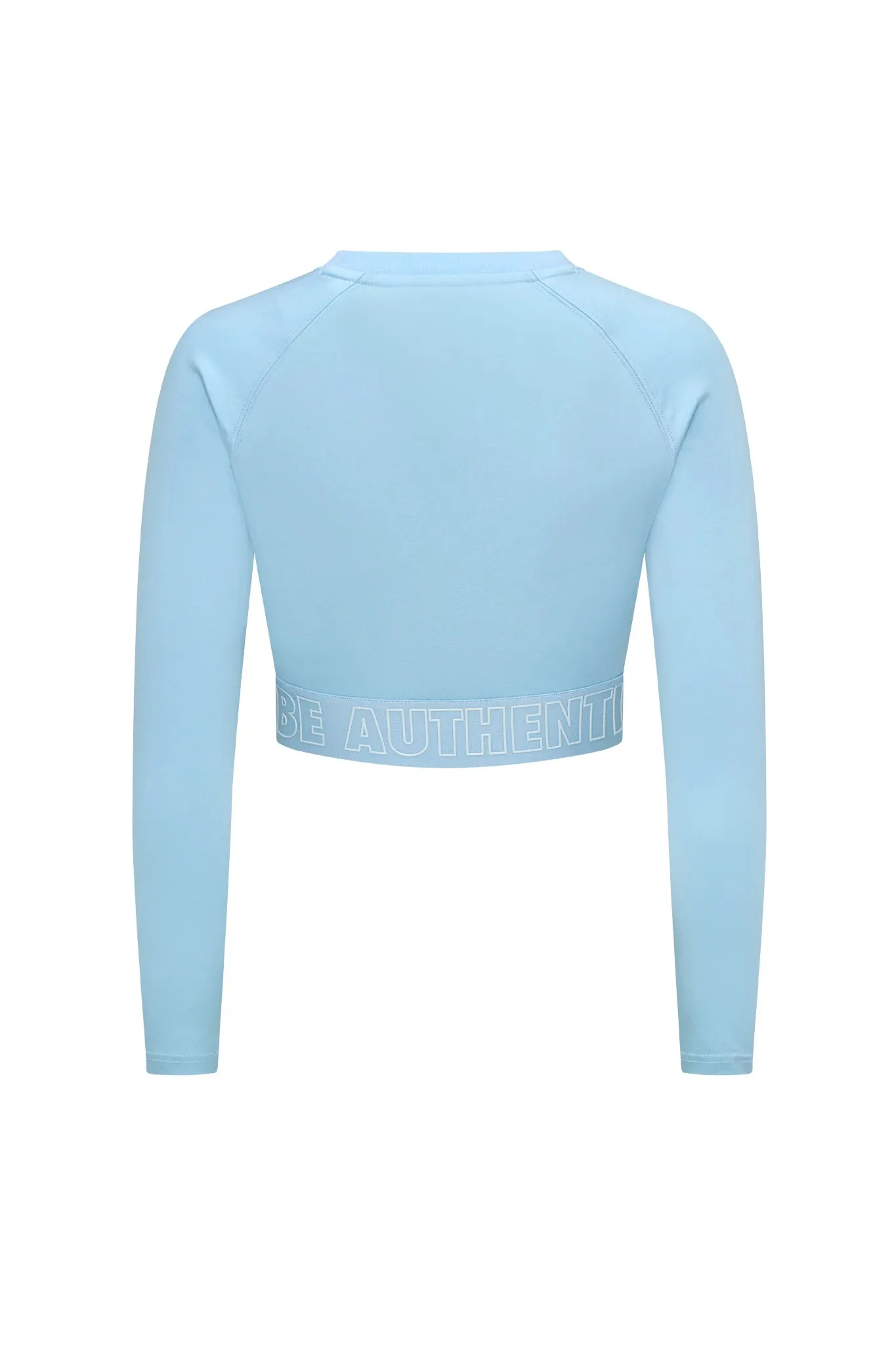 Clear Sky Women's L/S Banded Cropped Tee