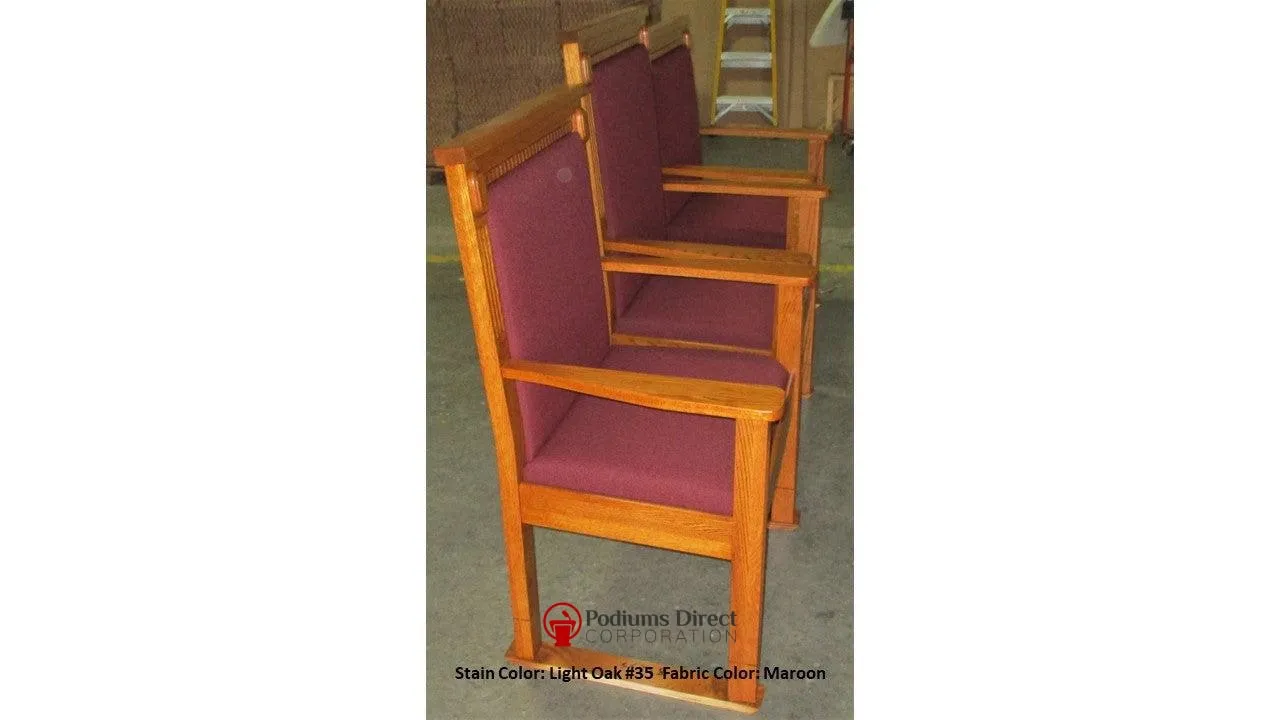 Clergy Church Chair 822AS Series 44" Height Side Chair