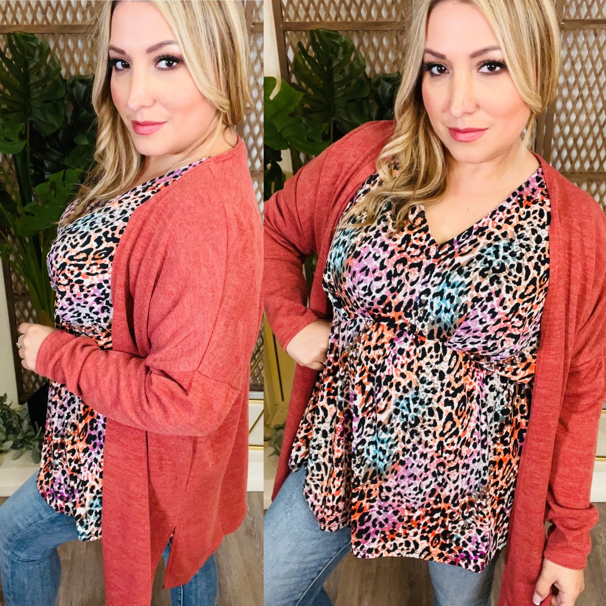 Dreamer Cheetah Multi Top