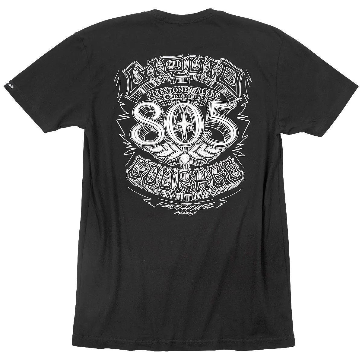 Fasthouse 805 Liquid Courage Tee - Black