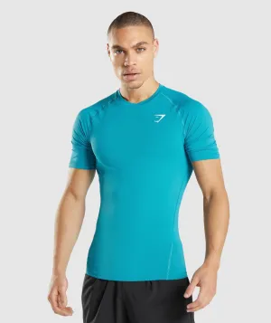 Gymshark Element Baselayer T-Shirt - Blue