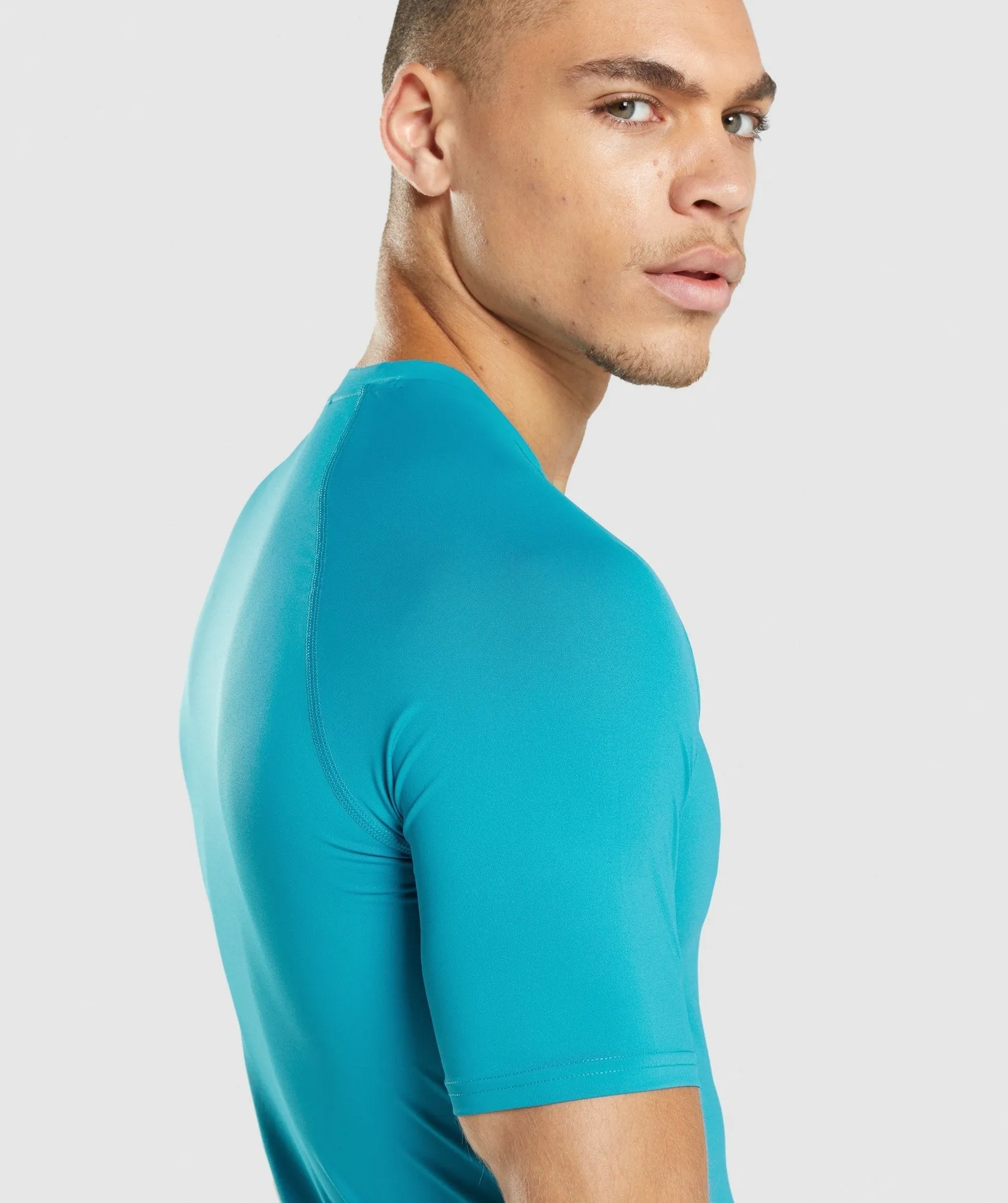 Gymshark Element Baselayer T-Shirt - Blue