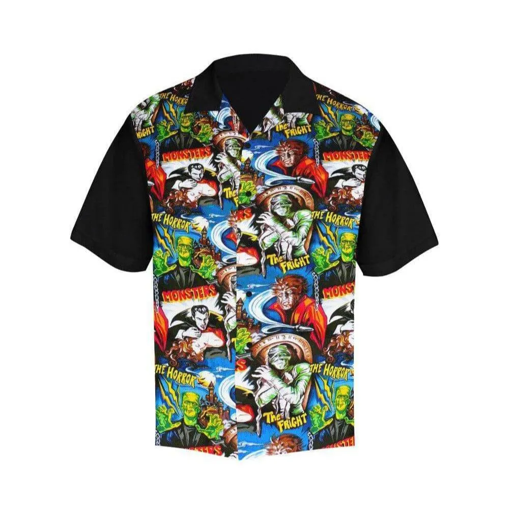 Hollywood Monsters Mens Dress Shirt