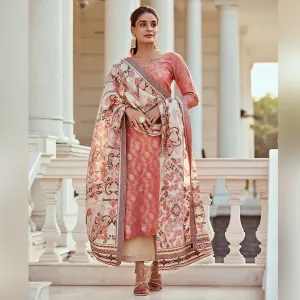 Meher: The Woven Design Unstitched Suit Set