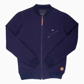 Men's Bruce Quilted Knit Bomber Jacket