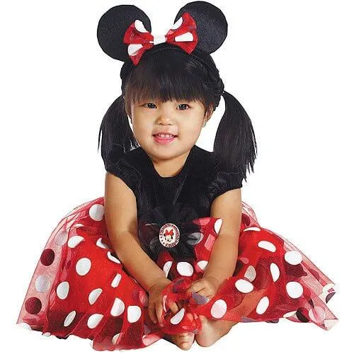 Minnie Mouse - Red Deluxe Costume - Infant (6-12 Months)