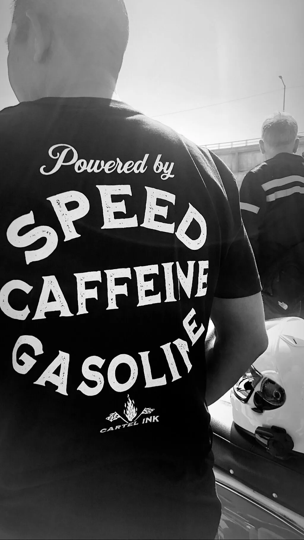 Speed Caffeine and Gasoline Men's T-Shirt