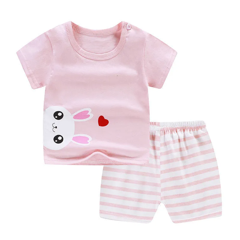 Summer Infant Newborn Baby Boy & Girl Clothing Set.