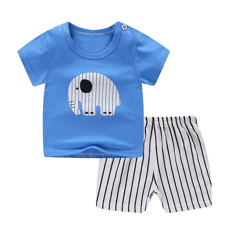 Summer Infant Newborn Baby Boy & Girl Clothing Set.