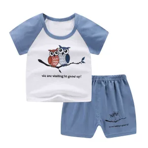 Summer Infant Newborn Baby Boy & Girl Clothing Set.