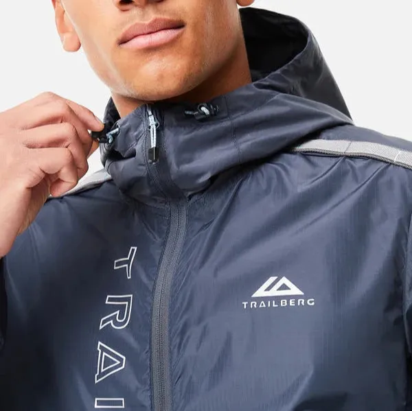 Trailberg Gradient Windbreaker Jacket - China Blue