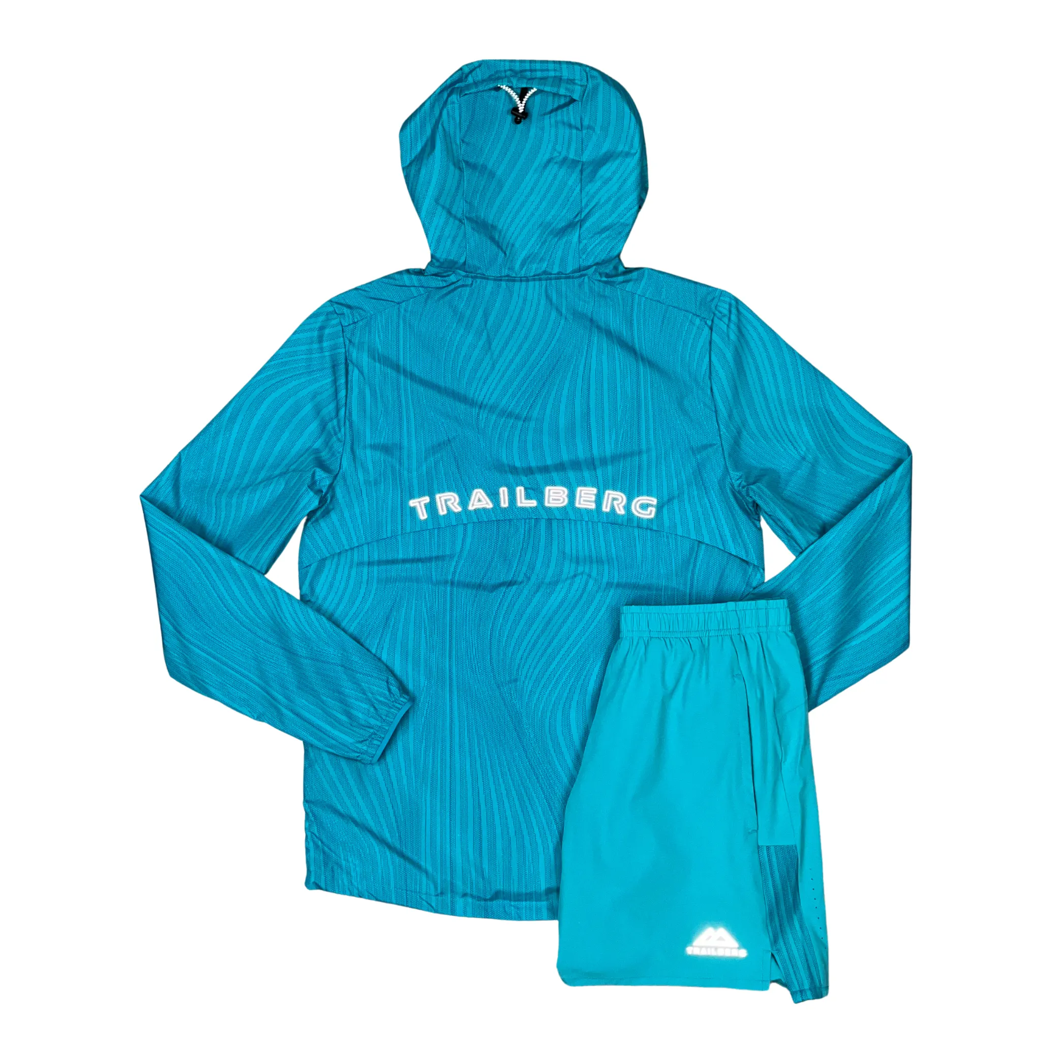 Trailberg Vertex Jacket / Shorts Set - Aqua