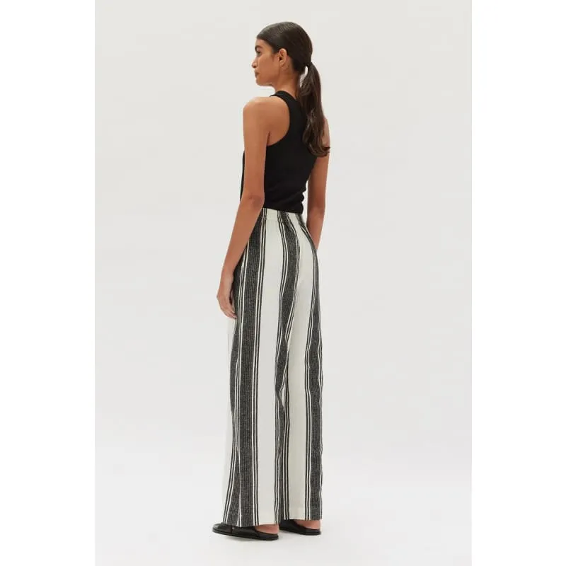 Tuscany Linen Stripe Pant