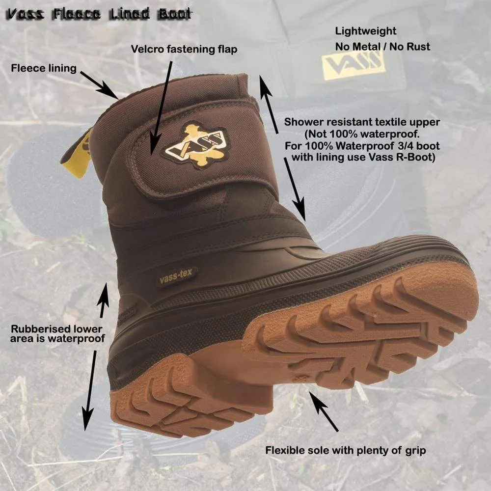 Vass Fleece Lined Fishing Boot