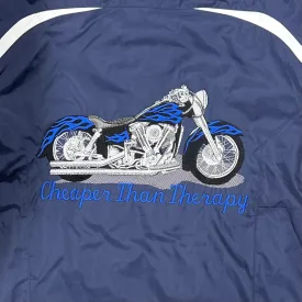 Windbreaker Custom Embroidered Bike Mens Jacket