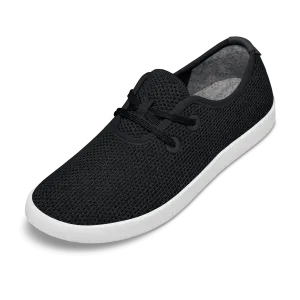 Women's Tree Skippers - Jet Black (White Sole)